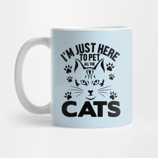 Pet all cats Mug